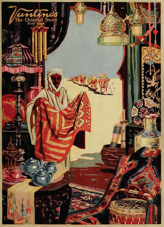 A.A. Vantine Oriental Extracts catalog page, 1919